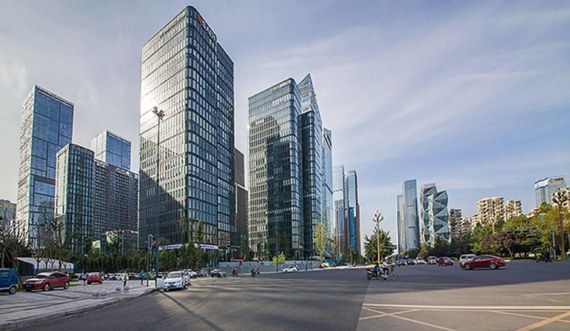 Aparthotel Citadines South Chengdú Exterior foto